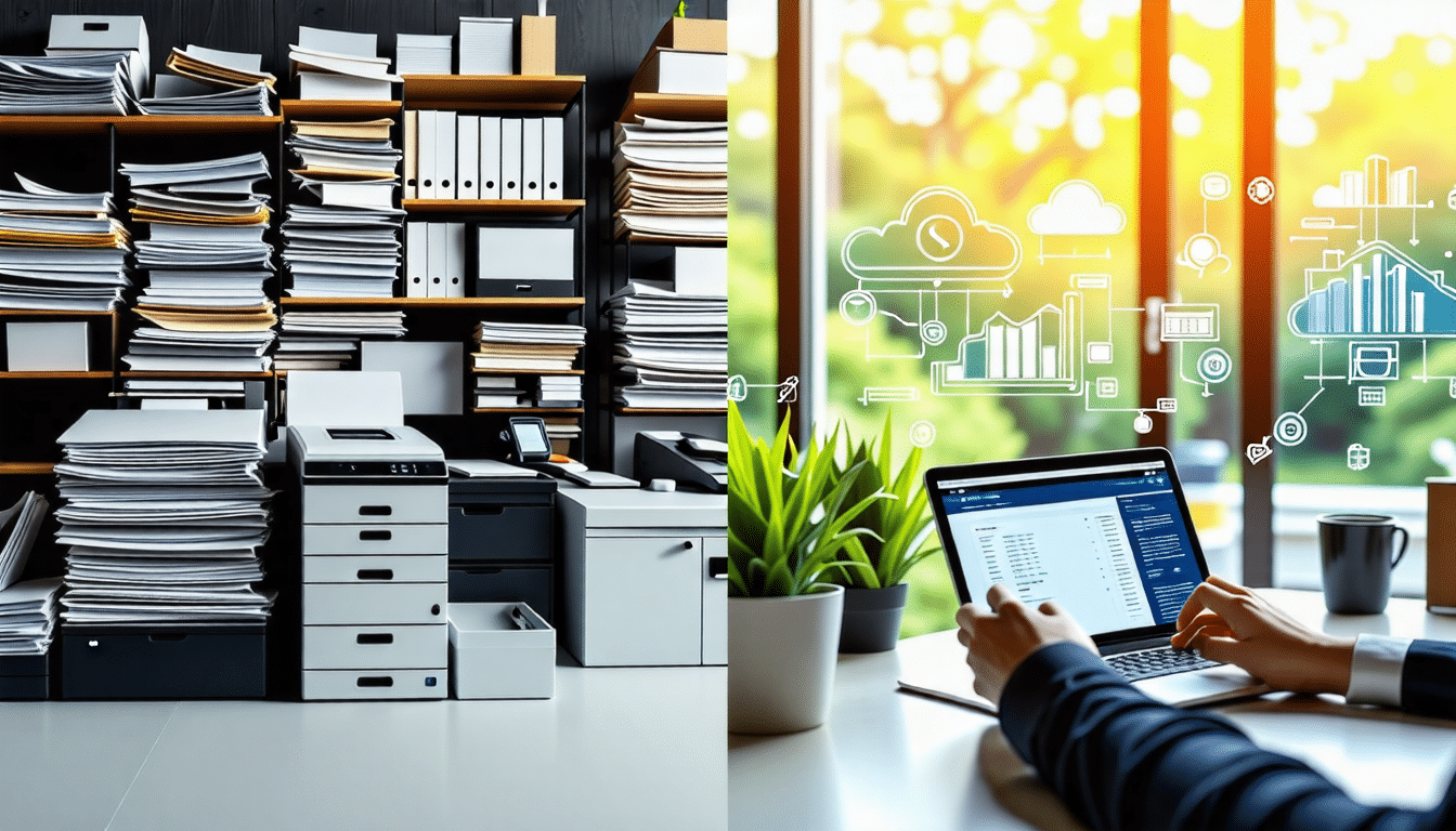découvrez les avantages de la dématérialisation et pourquoi il est essentiel de passer au numérique pour optimiser votre gestion documentaire, améliorer votre efficacité et réduire vos coûts. suivez notre guide pour transformer votre entreprise.