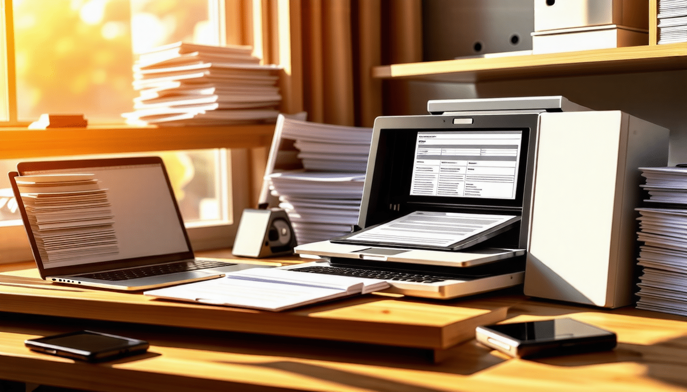 découvrez les outils de numérisation essentiels pour la dématérialisation des documents. optimisez la gestion de vos fichiers, réduisez l’utilisation du papier et améliorez l’efficacité de votre organisation grâce à des solutions numériques innovantes.