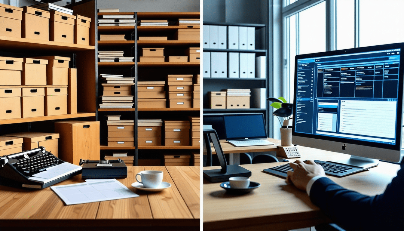 découvrez les meilleures pratiques pour gérer vos archives avec notre guide sur la dématérialisation et le papier. comparez les avantages et inconvénients de chaque méthode pour optimiser l’organisation, la sécurité et l’accessibilité de vos documents. trouvez des solutions adaptées à vos besoins.