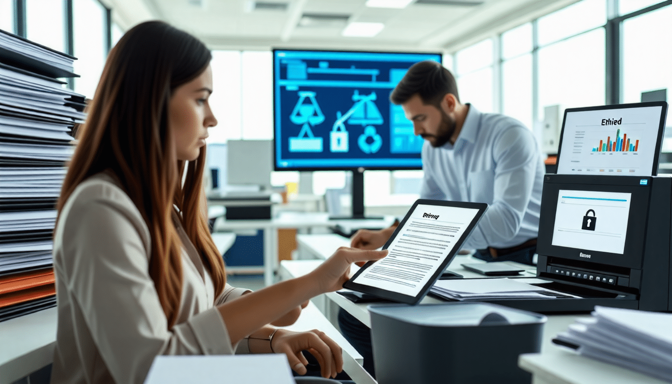 découvrez les enjeux éthiques liés à la dématérialisation des documents, un sujet central à l’ère numérique. cette analyse explore les implications sur la confidentialité, la sécurité des données et l’accessibilité, tout en soulignant l’importance d’une approche responsable et équilibrée.