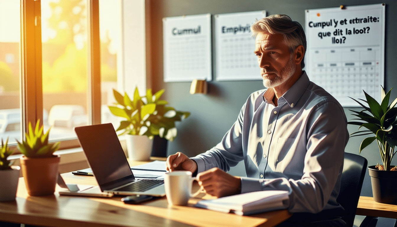découvrez les règles et les implications du cumul emploi et retraite en france. cette article vous explique ce que dit la loi, les conditions à respecter et les avantages de cette possibilité pour les retraités souhaitant continuer à travailler.