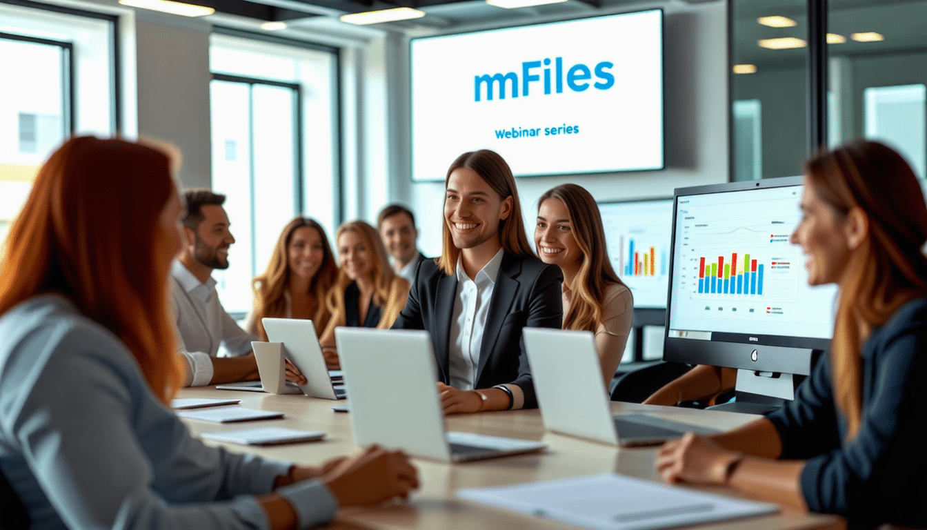 découvrez comment m-files renforce son réseau de partenaires à travers une série de webinaires interactifs. participez à des sessions engageantes pour explorer les innovations de m-files et optimiser votre collaboration.