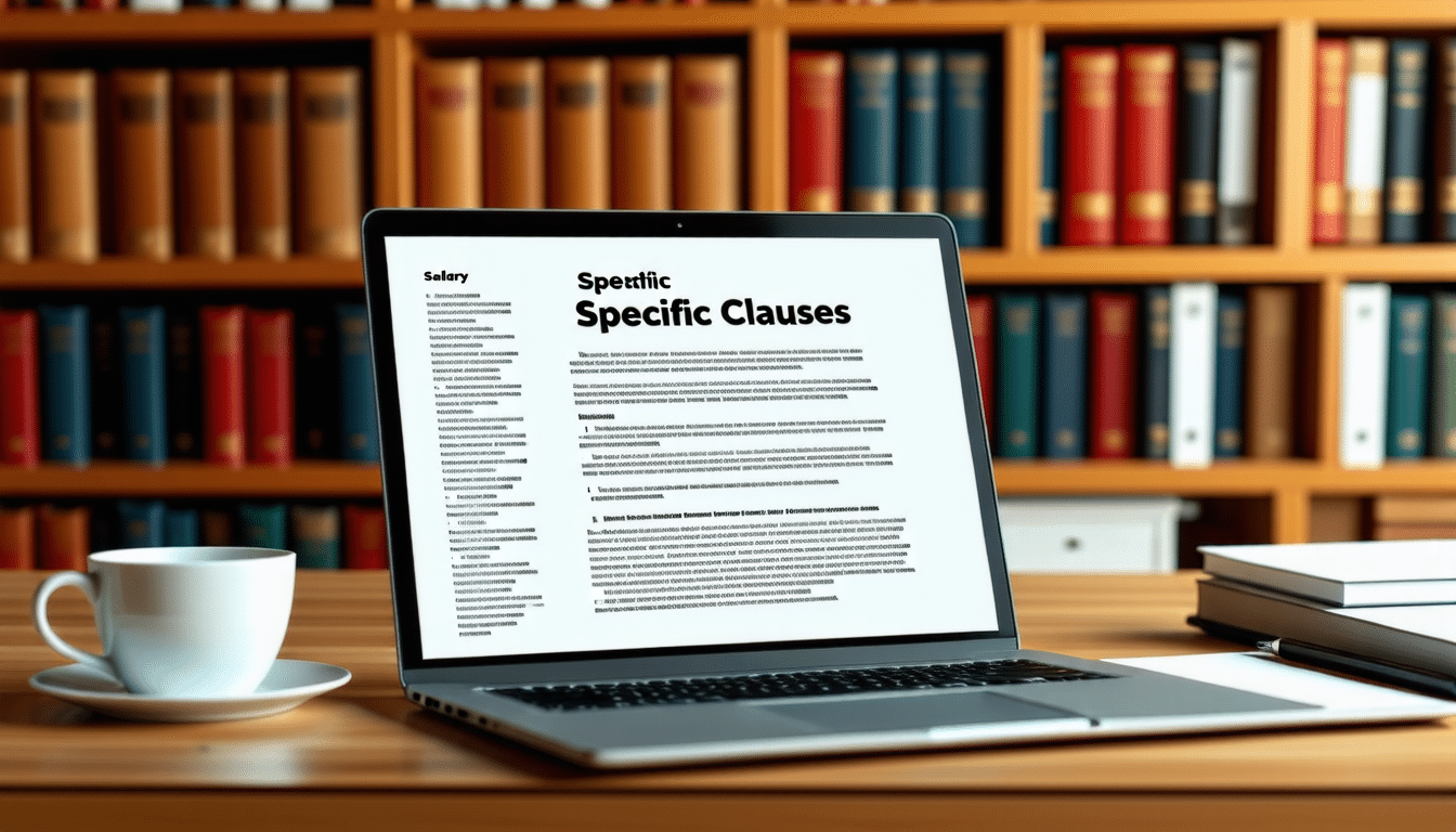 découvrez les clauses spécifiques des contrats de travail pour mieux comprendre vos droits et obligations. apprenez comment ces stipulations peuvent influencer votre relation professionnelle et assurez-vous d’être bien informé avant de signer un contrat.