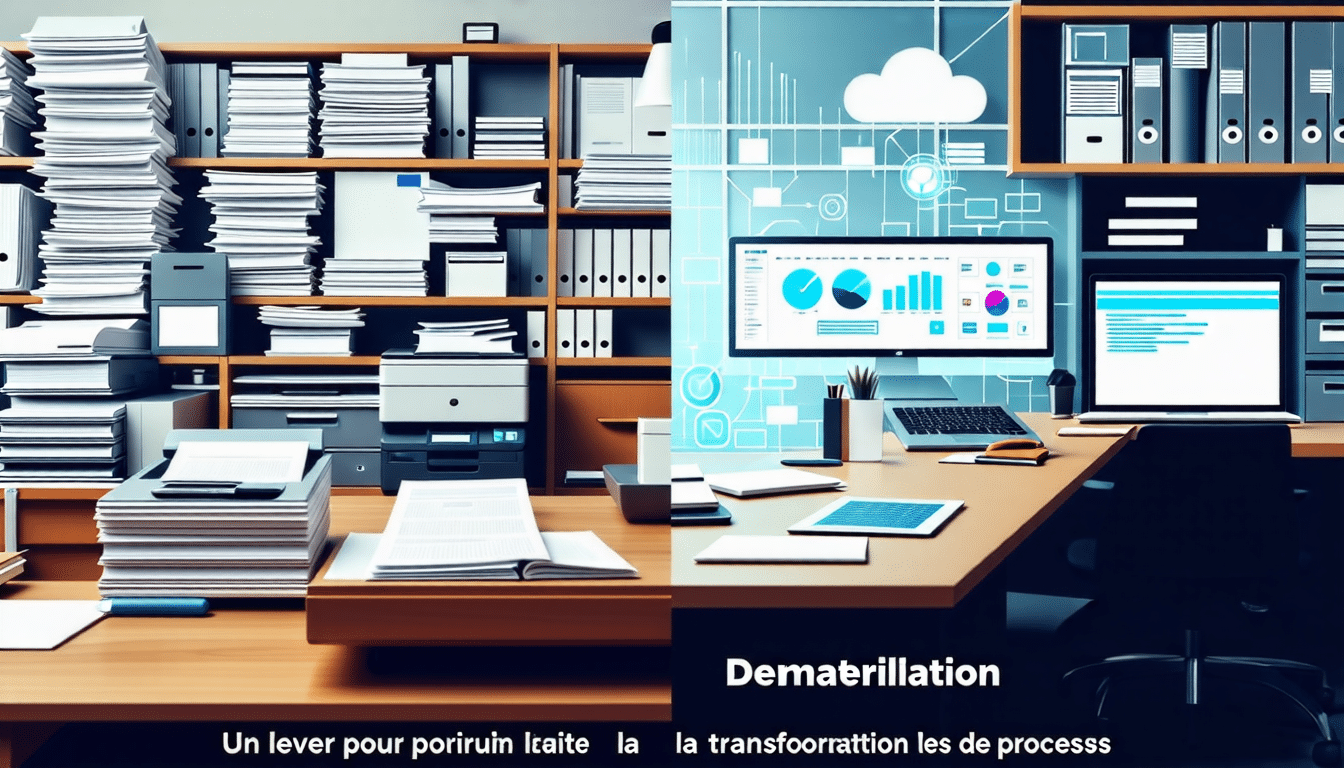 découvrez comment la dématérialisation peut transformer vos processus d’entreprise en améliorant l’efficacité, la transparence et la collaboration. explorez les avantages d’une gestion numérique pour optimiser vos opérations.