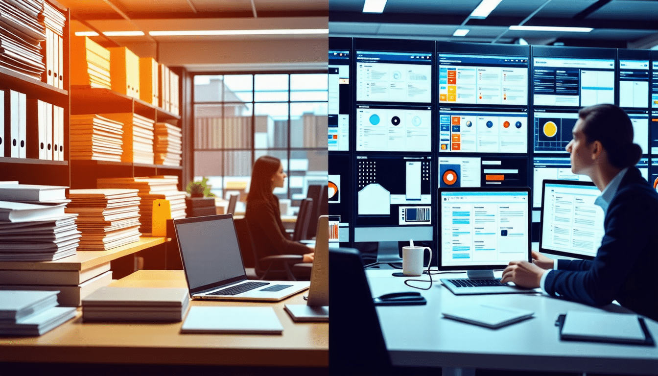 découvrez comment la gestion électronique des documents et l’espace de travail numérique transforment les entreprises en optimisant l’efficacité, la collaboration et la gestion des informations. une transition essentielle pour rester compétitif dans un monde en constante évolution.